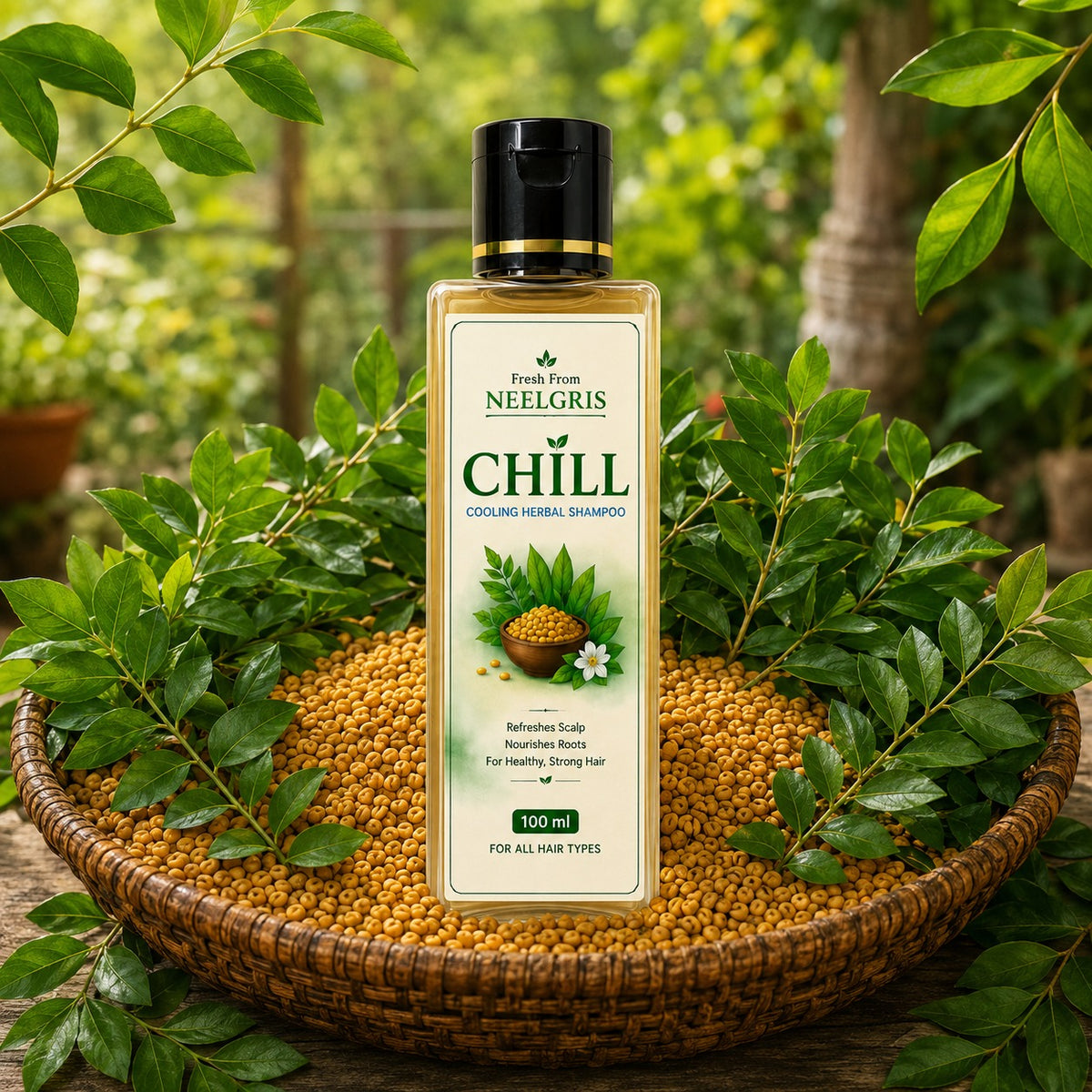 CHILL Cooling Herbal Shampoo