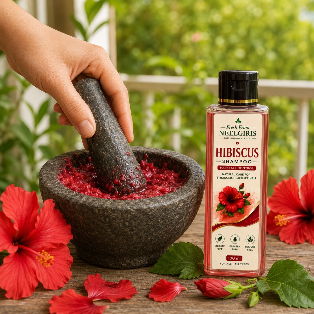 Nourishing Herbal Hair Oi